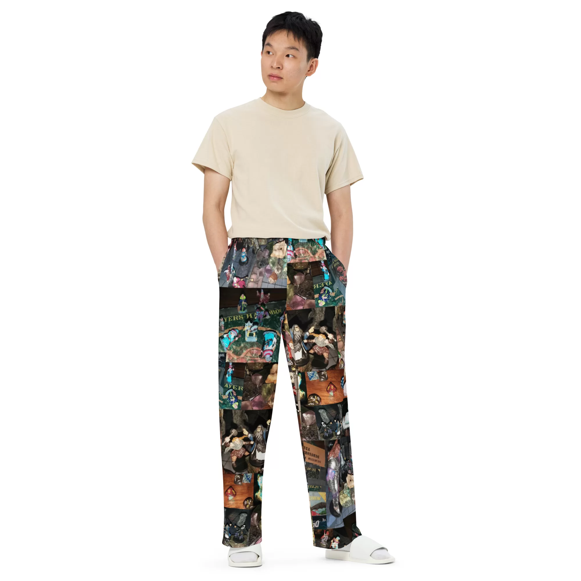 Old D&D unisex wide-leg pants - Image 3