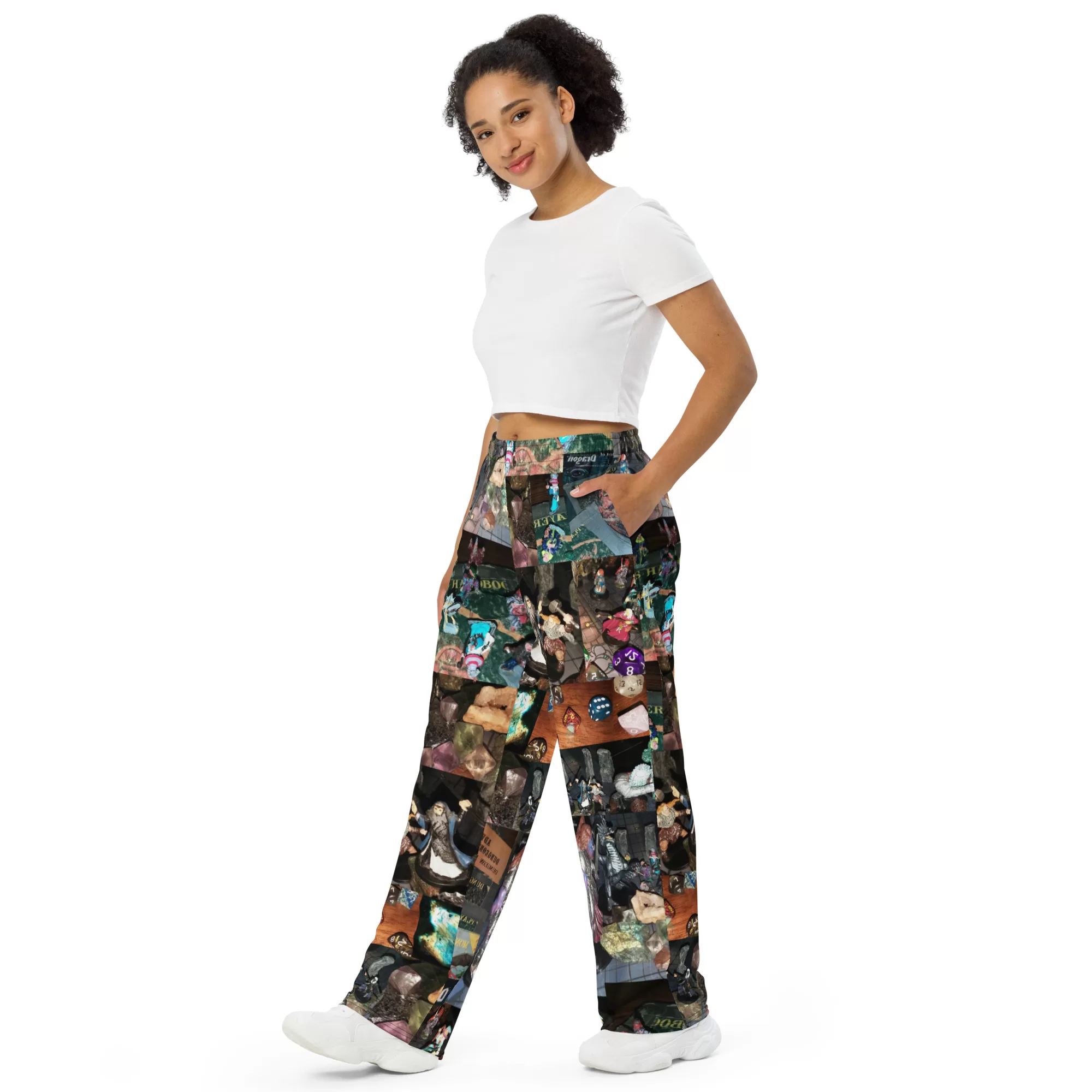 Old D&D unisex wide-leg pants - Image 2