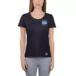 "Mind Blowers" Logo Women's Athletic T-shirt