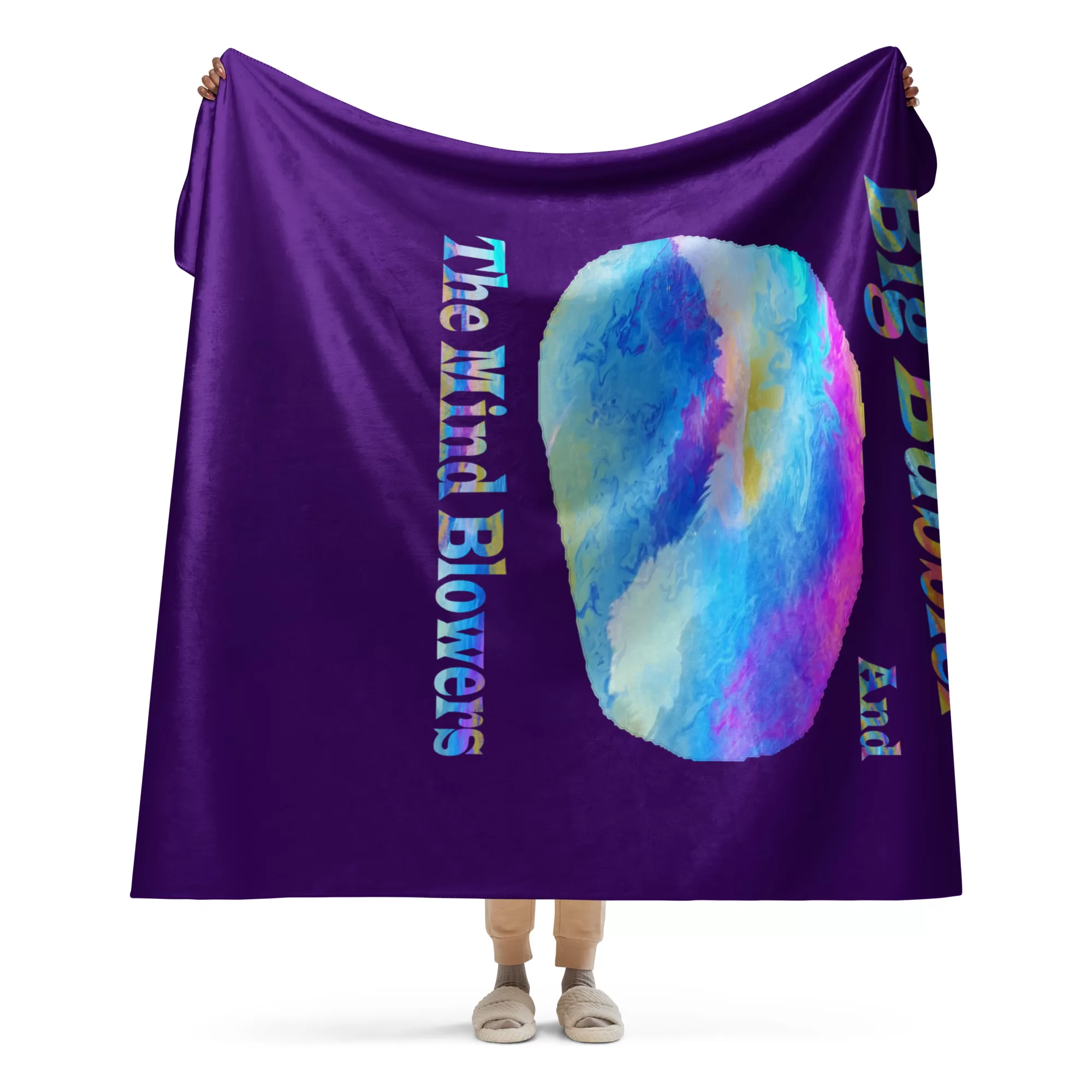Mind Blowers Sherpa blanket - Image 3