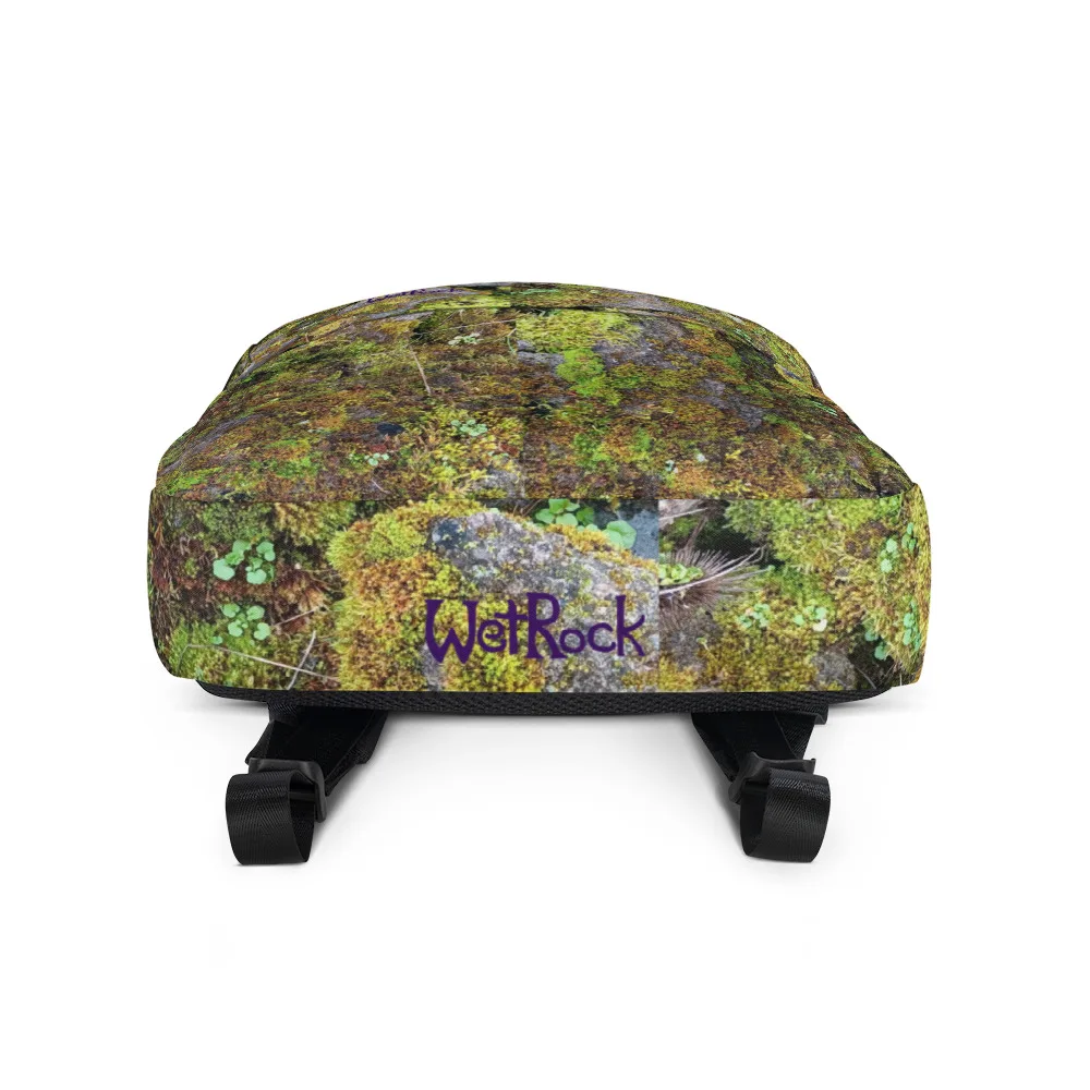 3D Mossy Blocks Backpack with pockets - Image 9