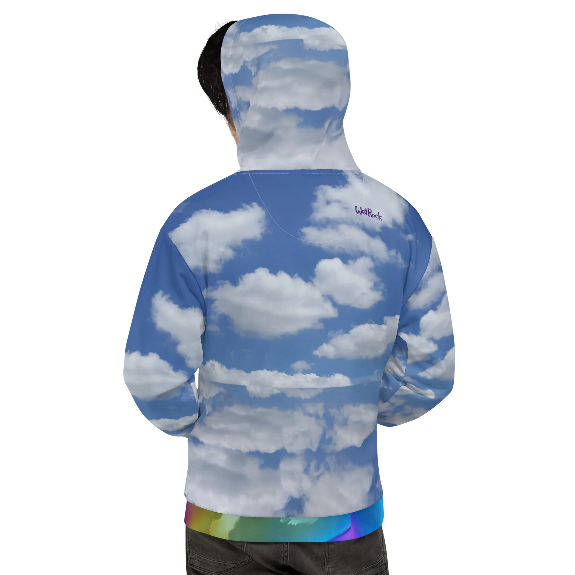 Blue Sky Recycled Unisex Hoodie - Image 6