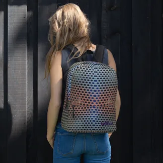 "Holey Steel" Multi-Pocket Backpack