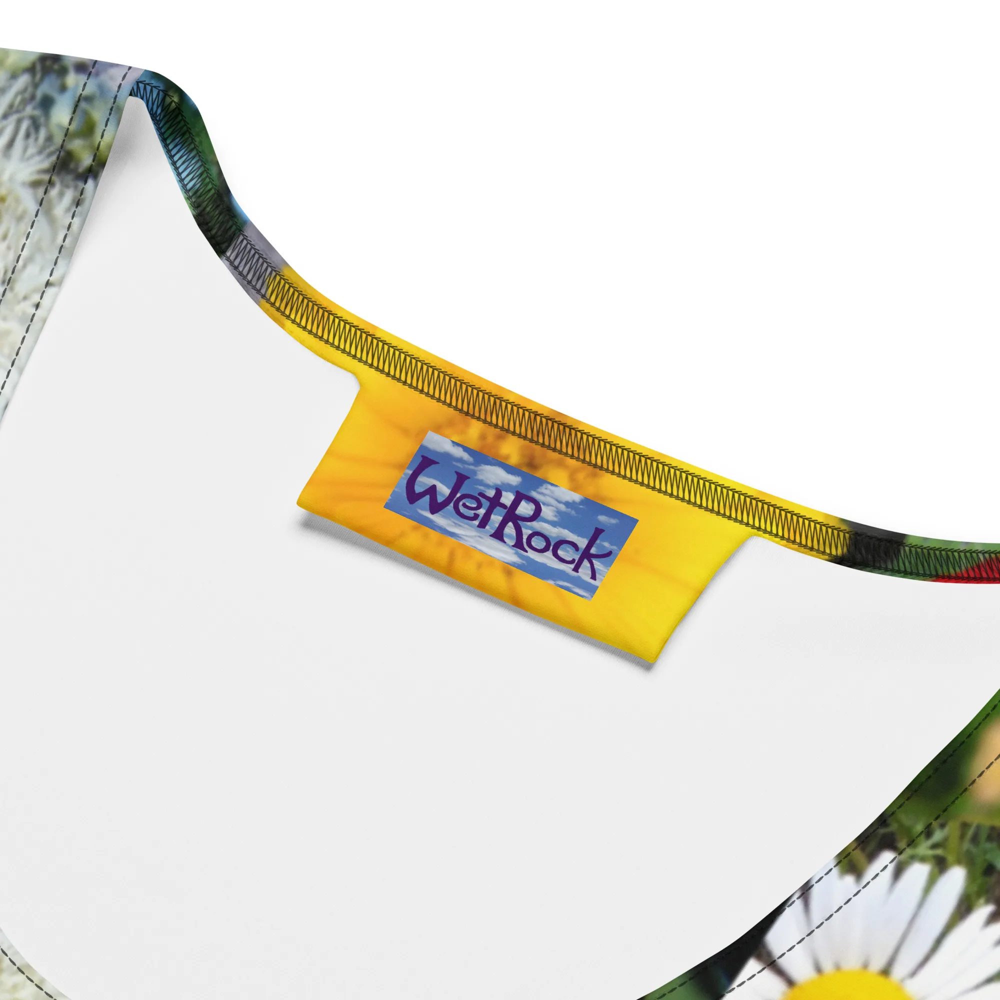 Mixed Flowers Bodycon Comfort Dress - Image 2