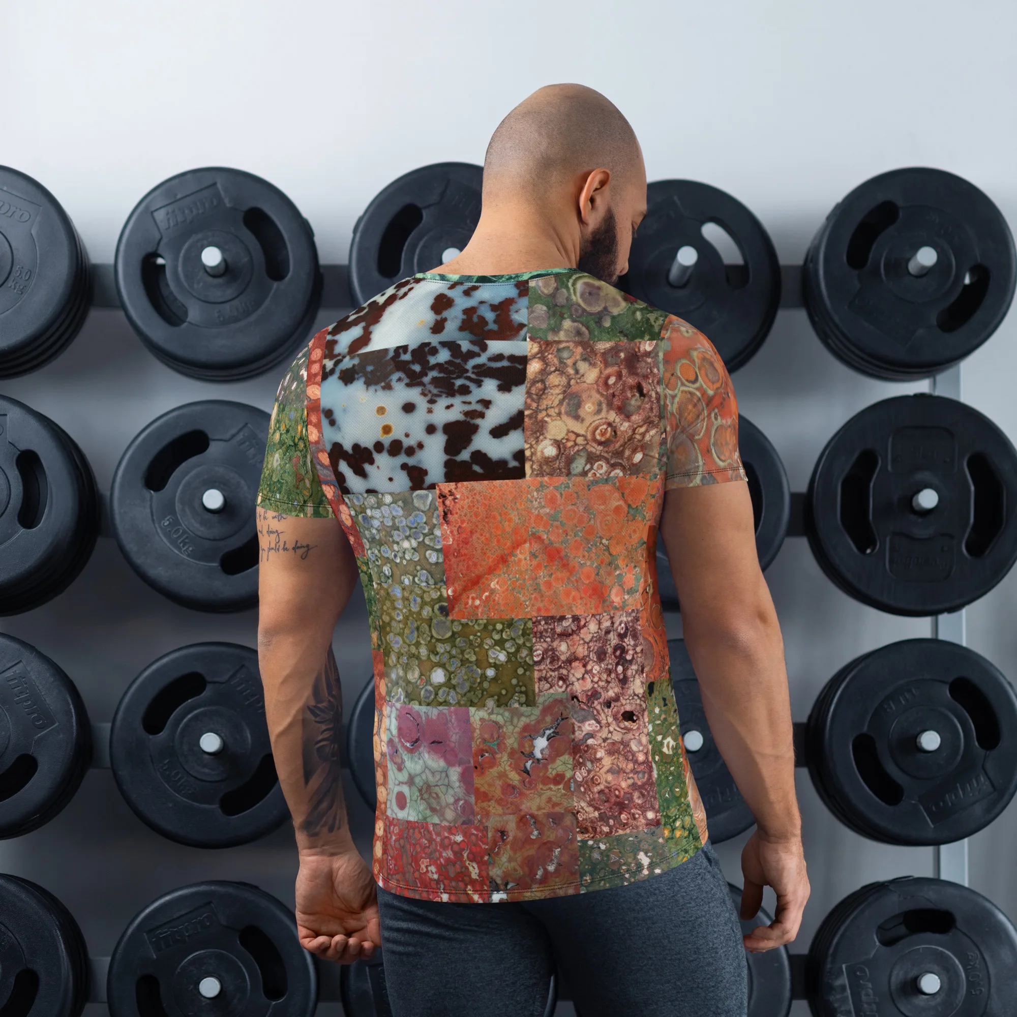 Orby Rocks Men's Athletic soft stretchy Comfort T-shirt - Image 6