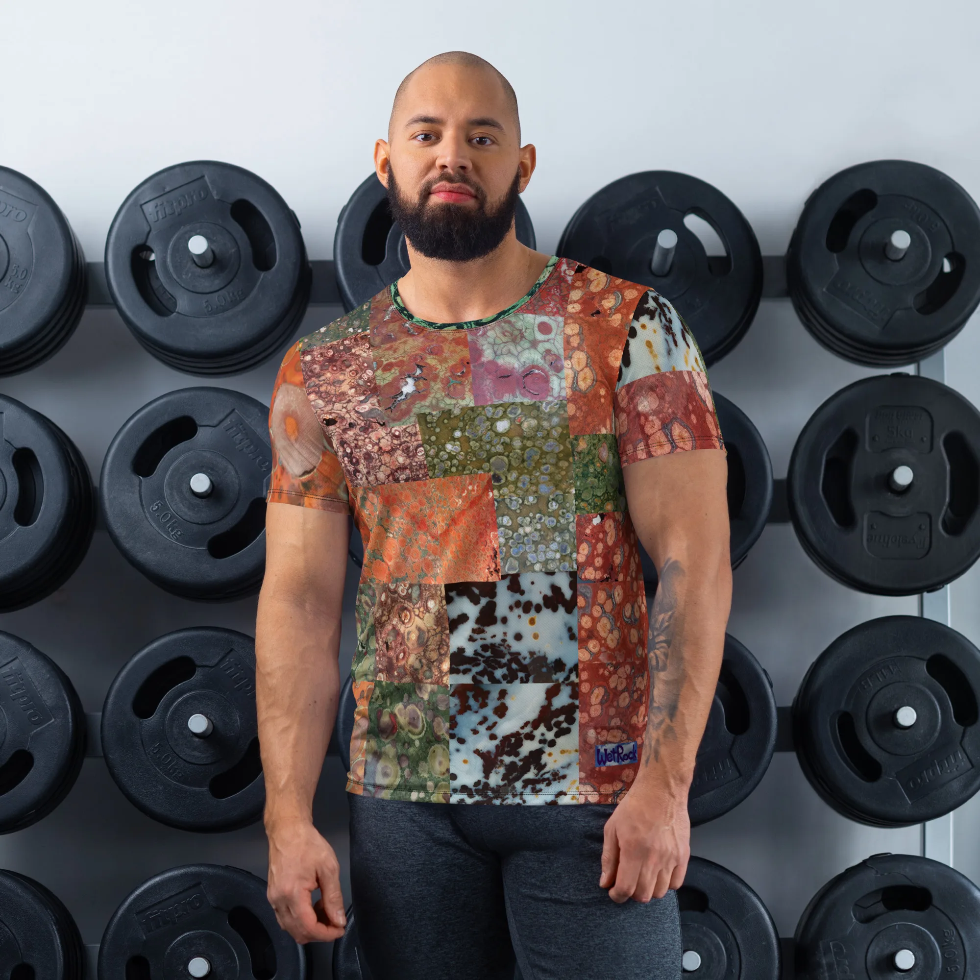 Orby Rocks Men's Athletic soft stretchy Comfort T-shirt