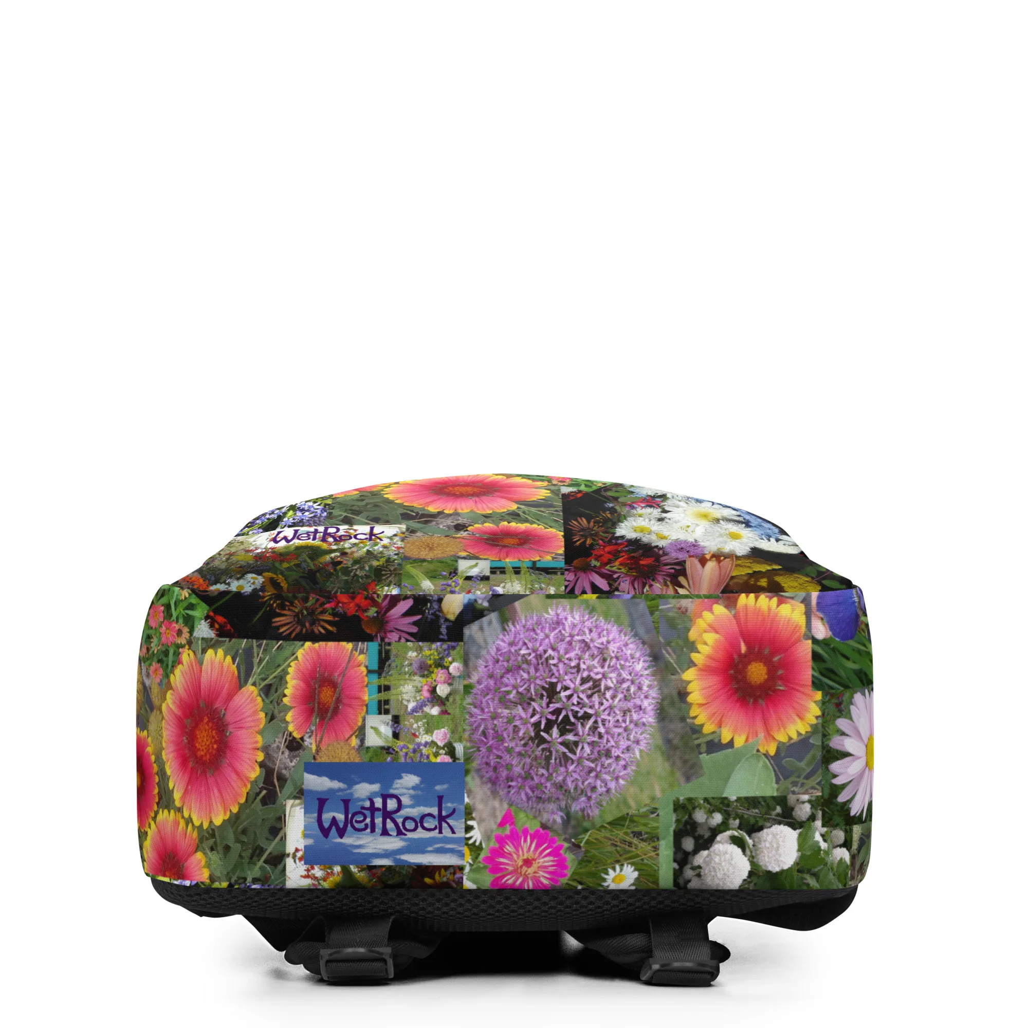 Larger simpler Mixed Flowers Backpack - Image 6