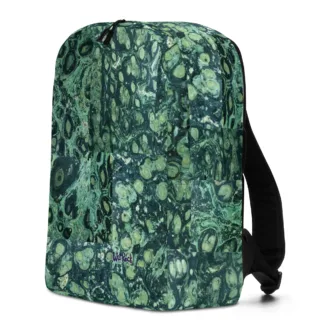Simple larger Kambaba Jasper Backpack covered in Photos of Wet Rock slices