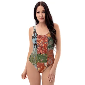 Orby Rocks design One-Piece Swimsuit