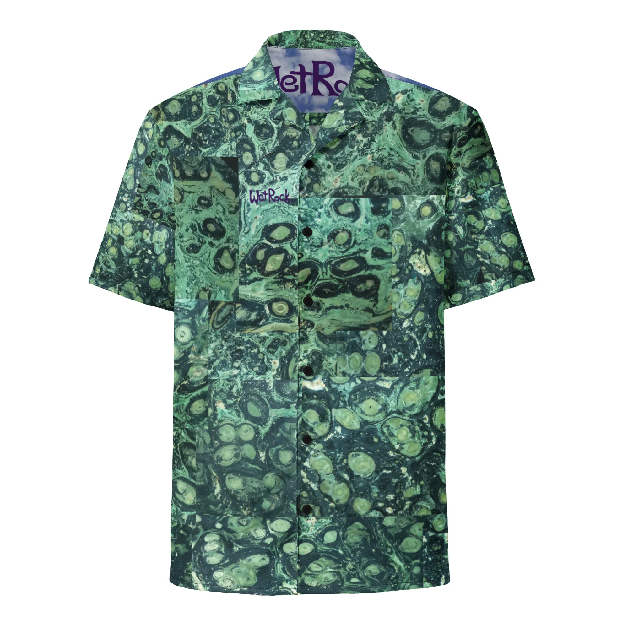 Wet Rock "Kambaba Jasper" design Unisex button shirt Sizes 2XS to 6XL and "runs large"* - Image 5