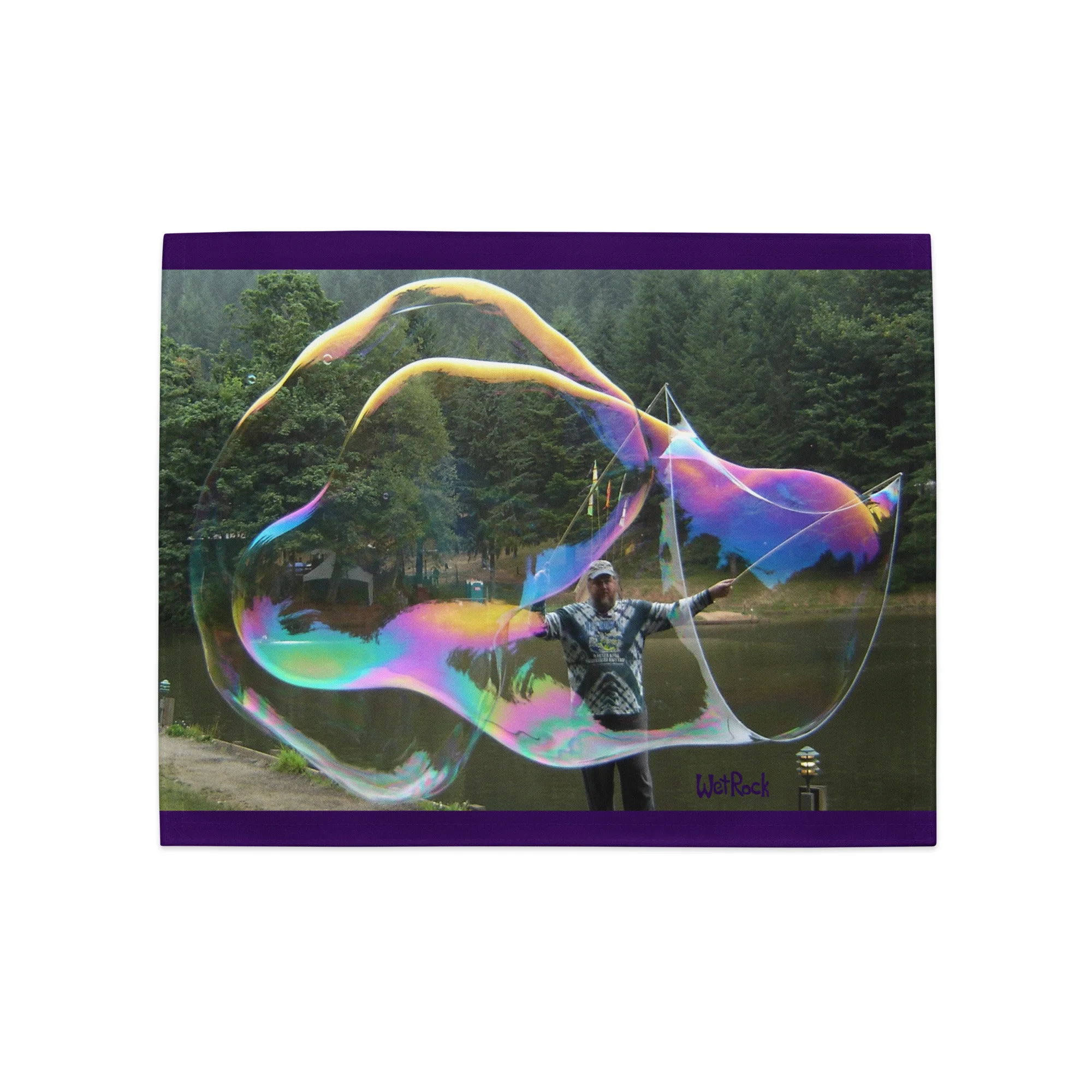 4-piece "Big Bubbles" Placemat Set or inexpensive wall art (4 different designs) - Image 4