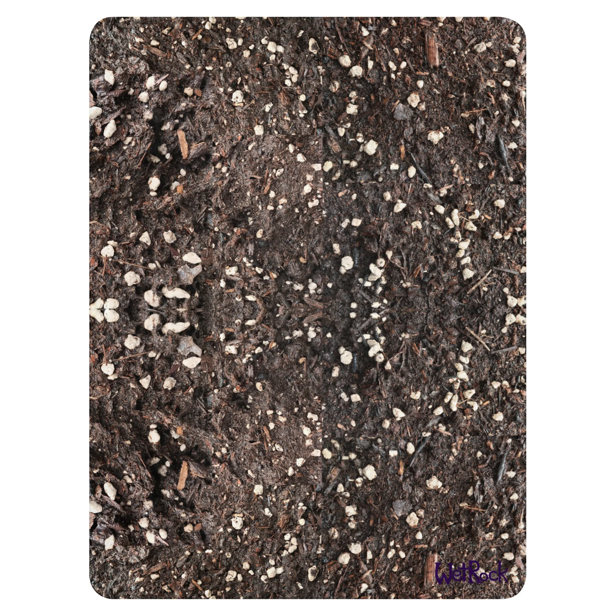 Crazy and Cozy "Potting Soil" printed Sherpa blanket - Image 5