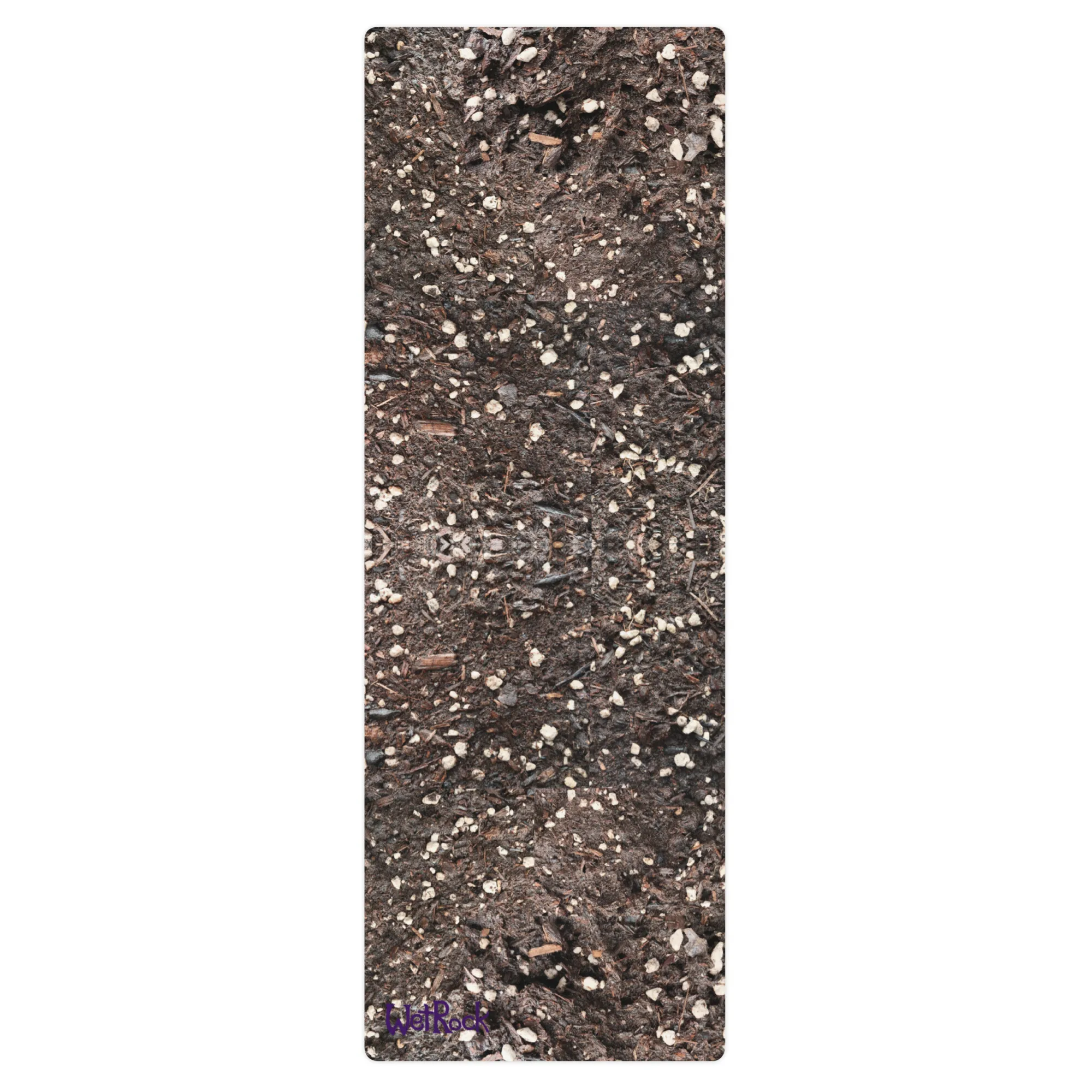 Mirrored "Potting Soil" Printed Yoga, Exercise and Meditation mat