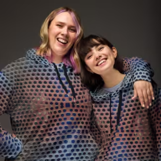 Holey Stainless Unisex Hoodie 2XS-6XL