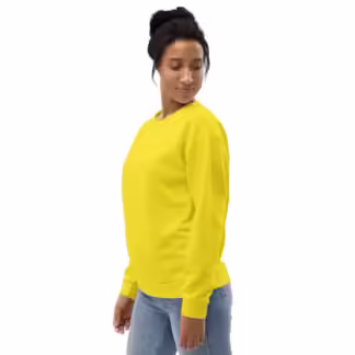 Yellow Unisex Sweatshirt