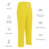 Yellow Wide-leg joggers - Image 3