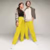 Yellow Wide-leg joggers