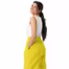 Yellow Wide-leg joggers - Image 4
