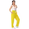 Yellow Wide-leg joggers - Image 5