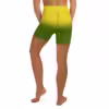 Green and Yellow Yoga Shorts - Image 7