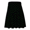 Black with Green Squares Skater Skirt and possible Bubble-Bucket Cover or tiny table skirt