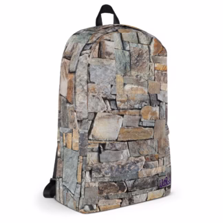 Stony Wall multi-pocket Backpack "Hard Rock" Satchel Book Bag