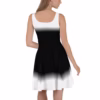 New in our “Dark Santa” collection: Black and White Skater Dress - Image 7