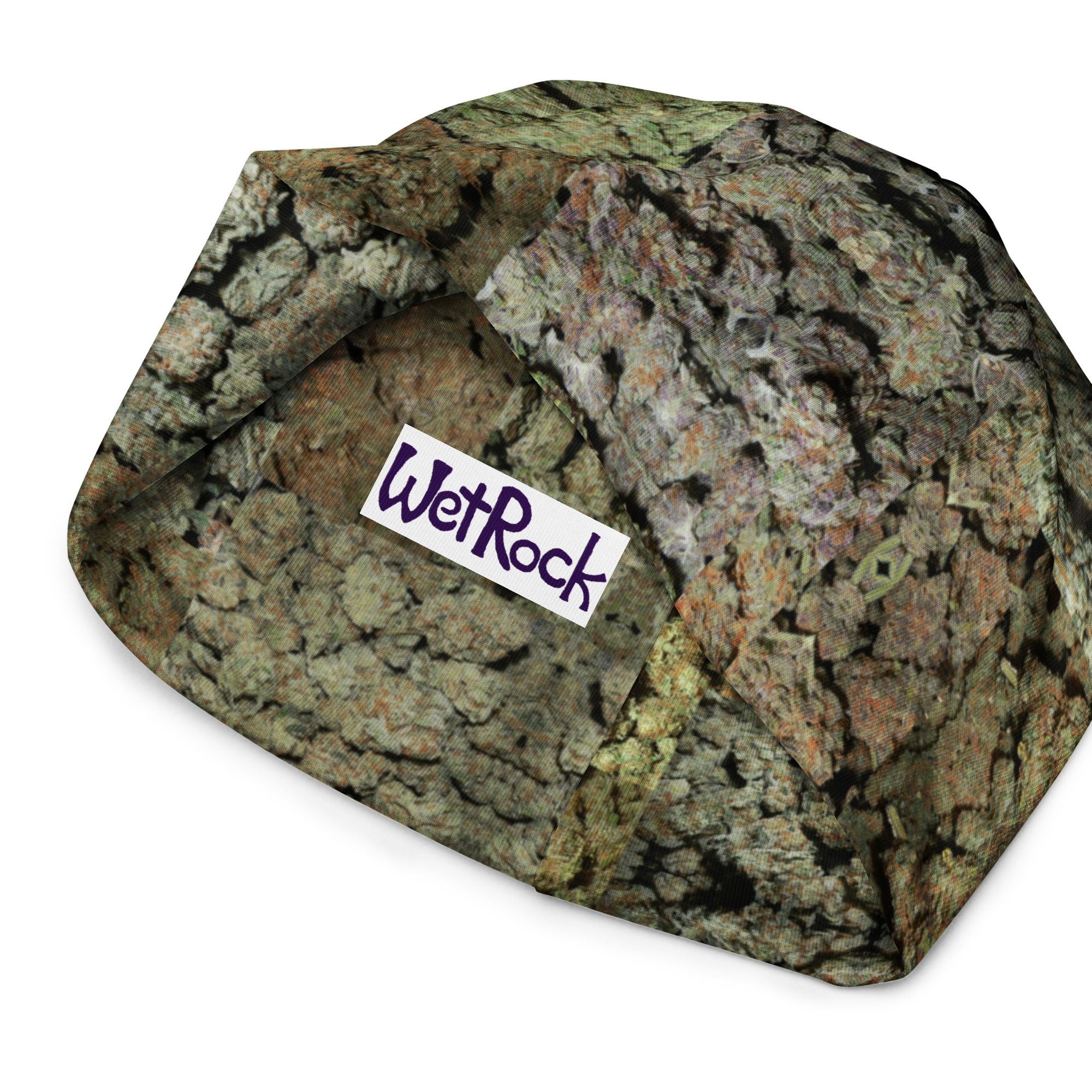 5-panel NW Nugz “Green Buds” Beanie, fuzzy hat, cap, cozy head cover - Image 5