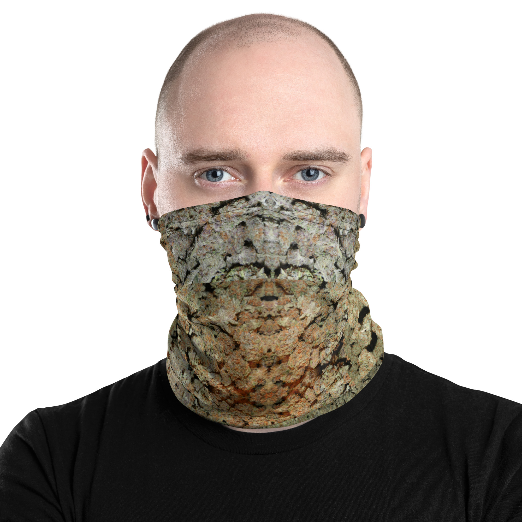 NW Nugz “Bud Face” art Mask, Head Band, Neck Gaiter, Face Shield - Image 2