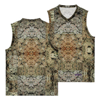 NW Nugz “Bud Face” Premium Marijuana-Flower basketball jersey. “420” Dried Flower Art