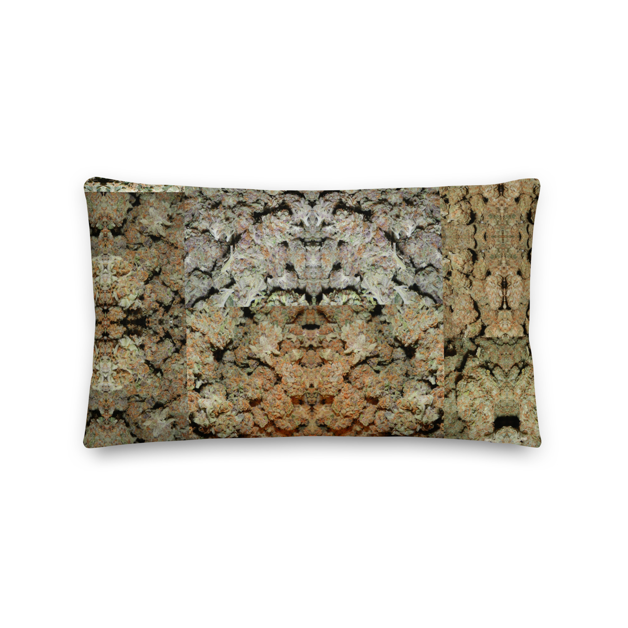 NW Nugz “Purple Buds” and “Bud Face” Premium Pillow. 3 size options, covered in Dried-Flower Art - Image 4