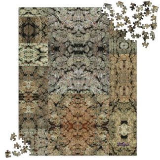 NW Nugz “Bud Face” Jigsaw puzzle. fun game, brain teaser and meditation