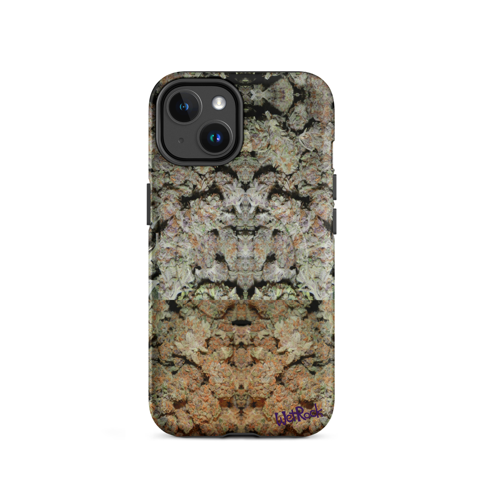 MagSafe® tough case for iPhone® NW Nugz "Bud Face" Dried Flower Art - Image 2