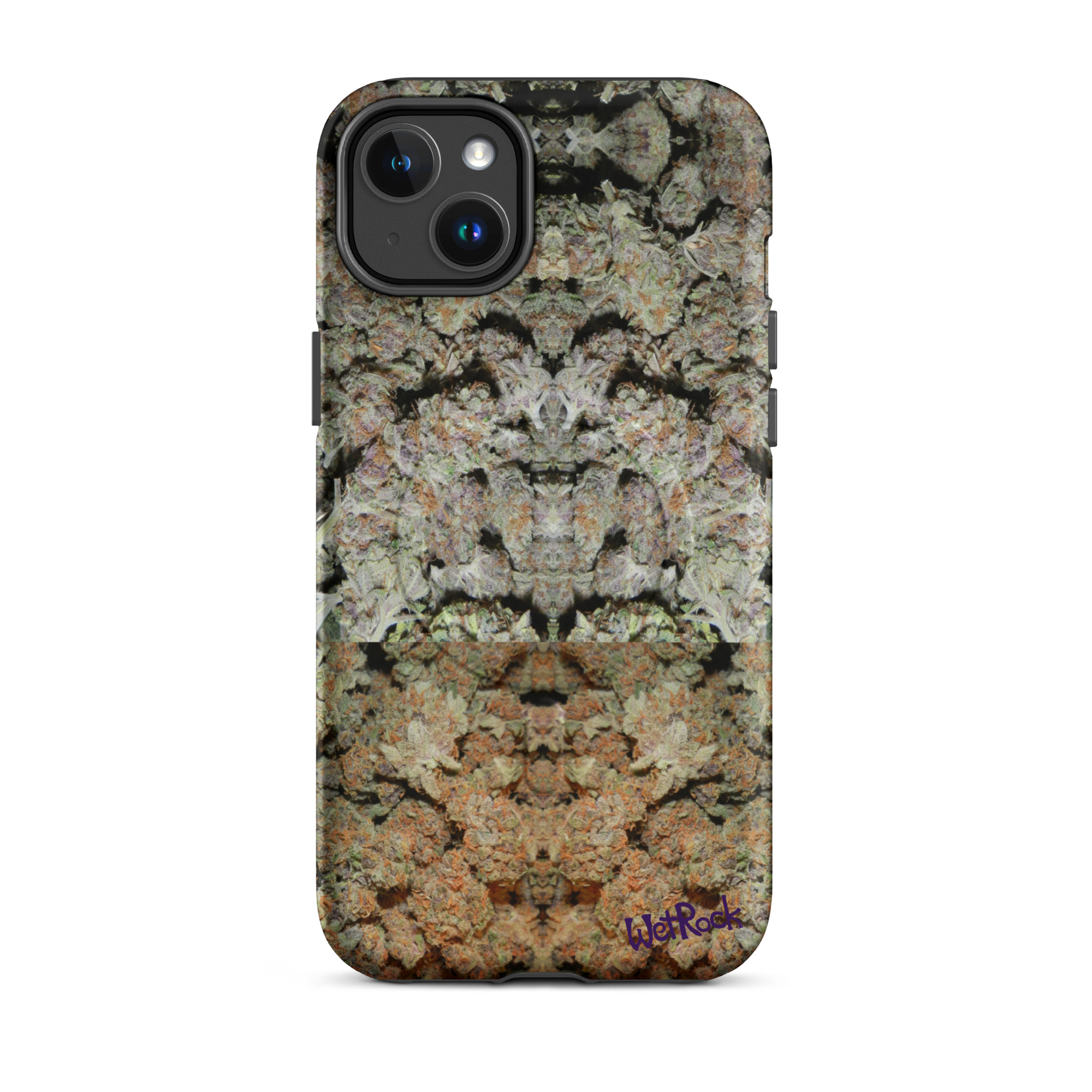 MagSafe® tough case for iPhone® NW Nugz "Bud Face" Dried Flower Art - Image 3