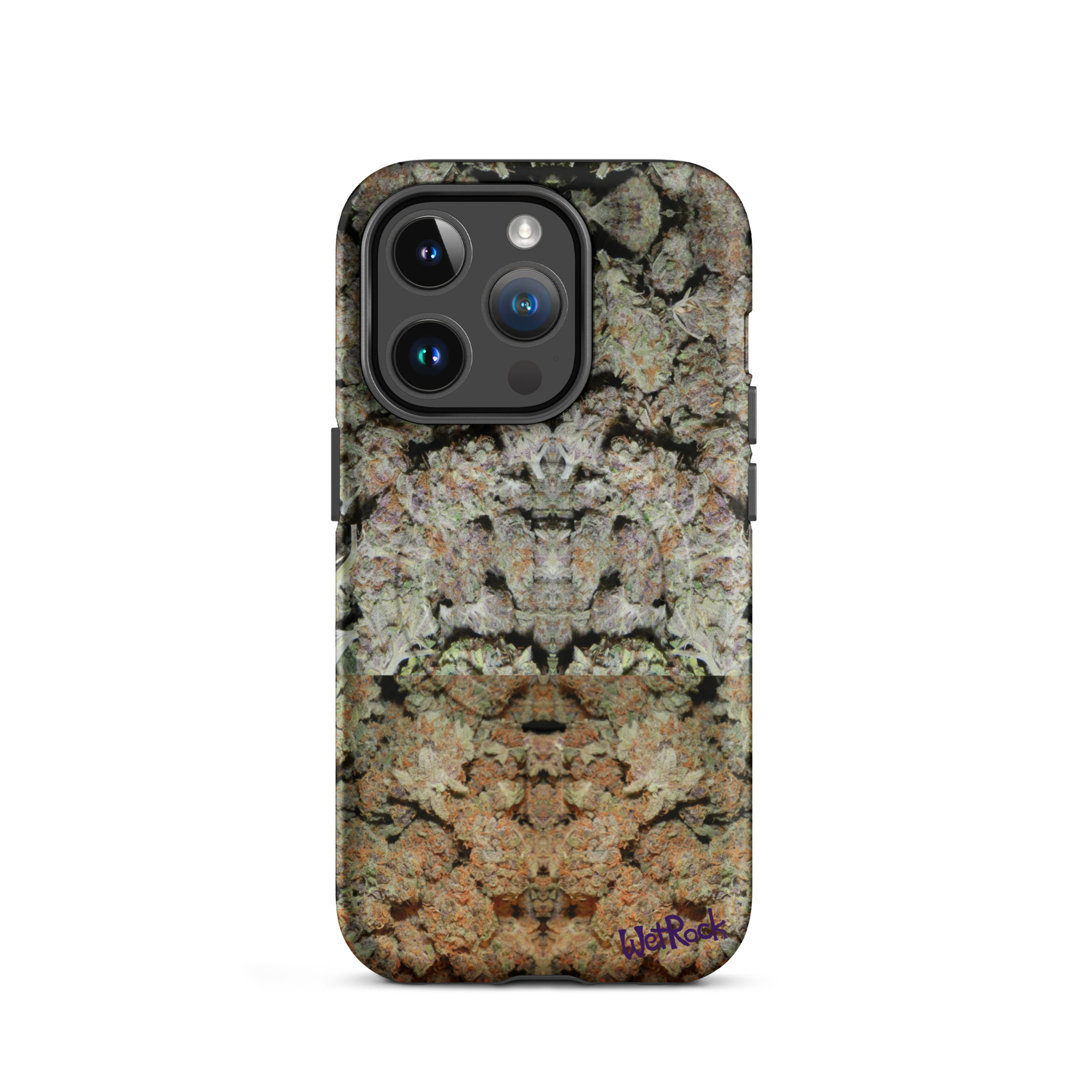 MagSafe® tough case for iPhone® NW Nugz "Bud Face" Dried Flower Art - Image 4