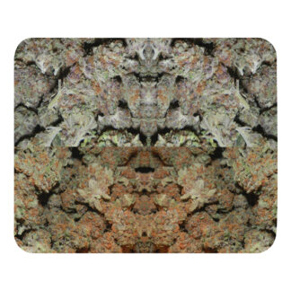 NW Nugz “Bud Face” Mouse pad. Photo-Mosaic Dry-Flower Art