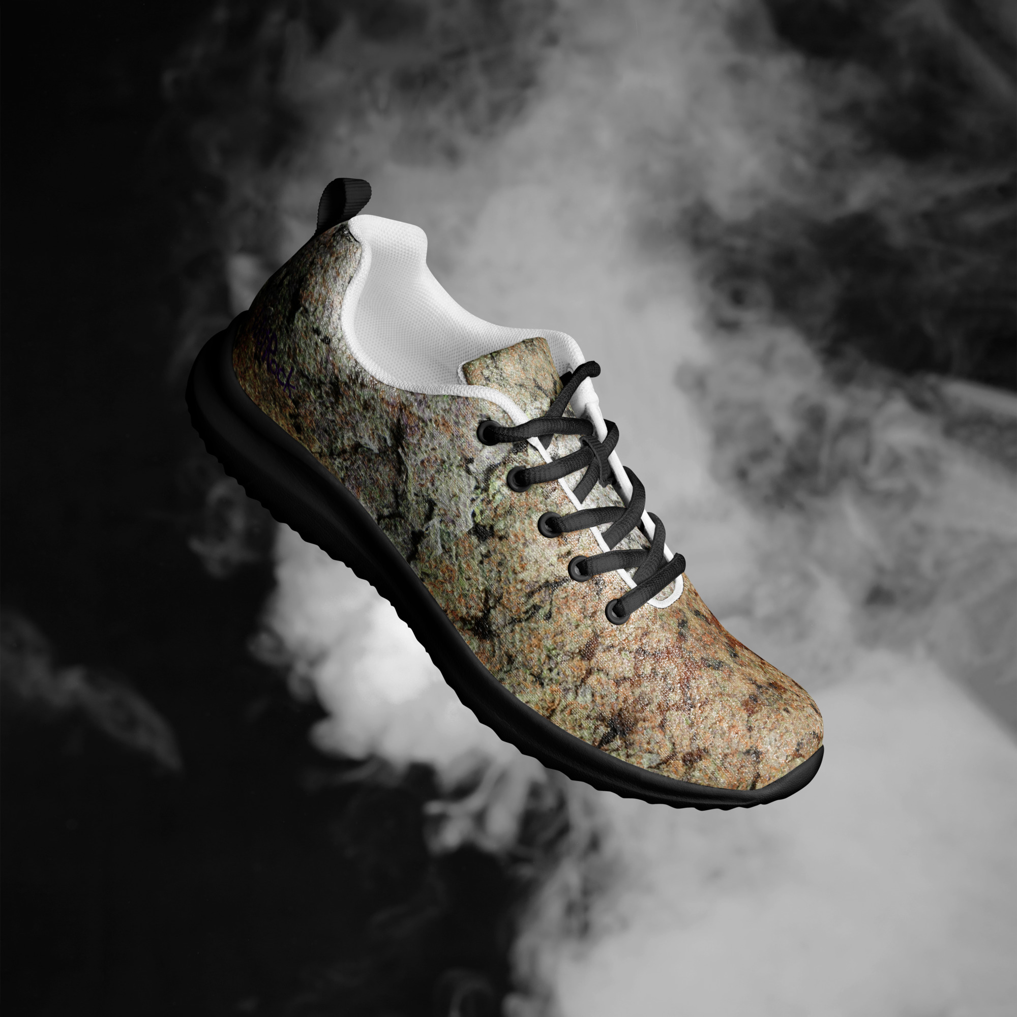 NW Nugz “Green Buds” design #1W Photo-Mosaic Women’s athletic shoes - Image 5