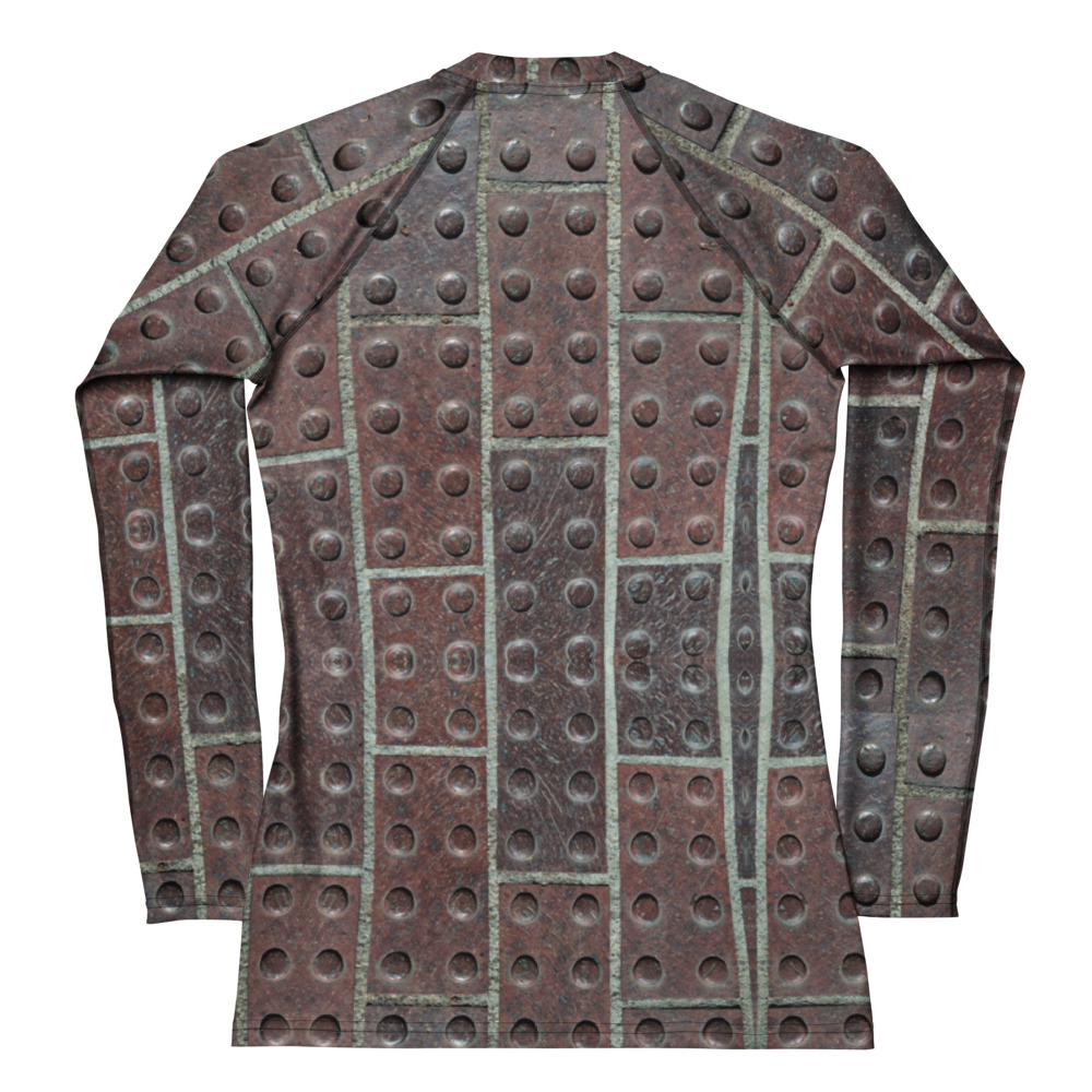 Red-Stone Armored Women's Long-Sleeve Rash Guard - Image 6