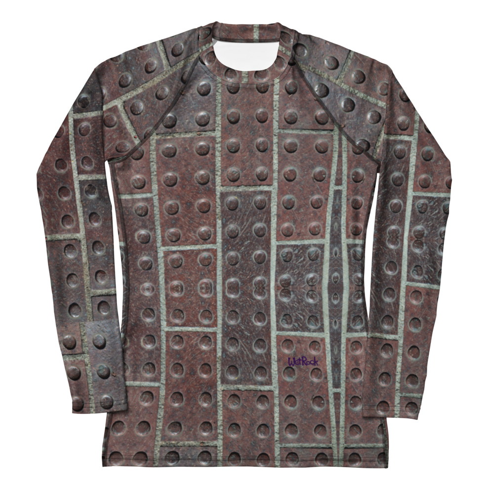 Red-Stone Armored Women's Long-Sleeve Rash Guard - Image 5